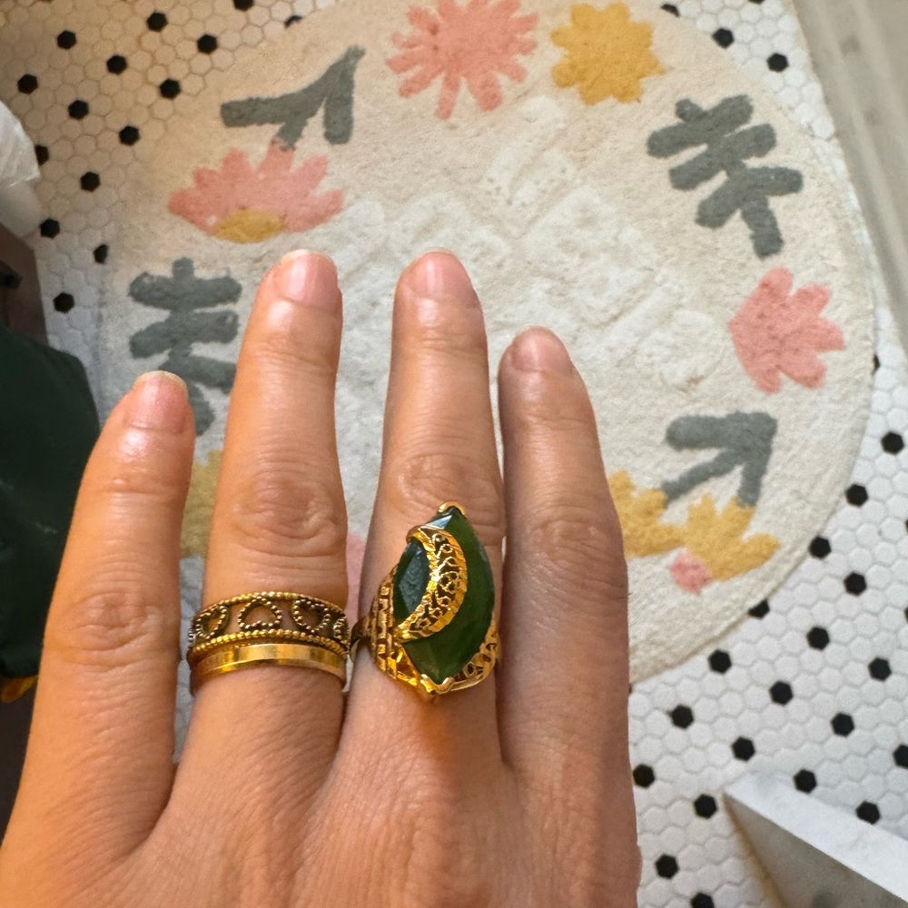 Gold Plated Ring - image 1